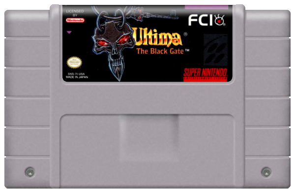 Ultima The Black Gate media 5 for Super Nintendo